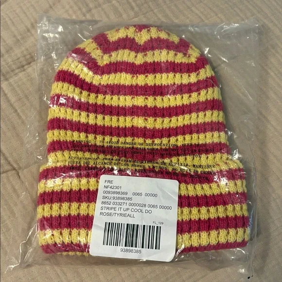 Free People Stripe it Up Cool Down Beanie - Picture 4 of 5